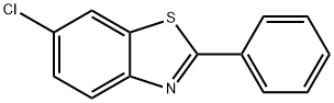 Benzothiazole,6-chloro-2-phenyl- Struktur