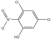 3,5-Dichloro-2-nitro-phenol Struktur