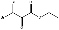 Propanoic acid, 3,3-dibromo-2-oxo-, ethyl ester Struktur