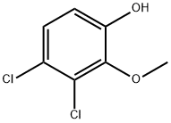 3,4-Dichloro-2-methoxyphenol Struktur