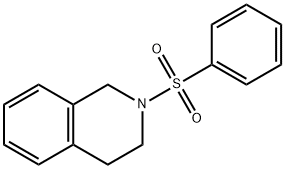 2-(benzenesulfonyl)-3,4-dihydro-1H-isoquinoline Struktur