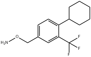 O-(4-cyclohexyl-3-(trifluoromethyl)benzyl)hydroxylamine