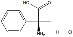 (S)-2-AMINO-2-PHENYLPROPANOIC ACID HCL Struktur