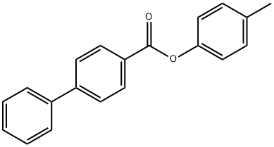 4-methylphenyl 4-biphenylcarboxylate Struktur