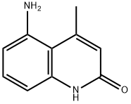 5-Amino-4-methyl-2(1H)-quinolinone Struktur