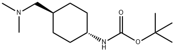 TERT-BUTYL TRANS-4-((DIMETHYLAMINO)METHYL)CYCLOHEXYLCARBAMATE Struktur