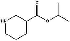 RS-3-Piperidinecarboxylic acid1-methylethyl ester Struktur