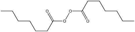 Peroxide, bis(1-oxoheptyl) Struktur