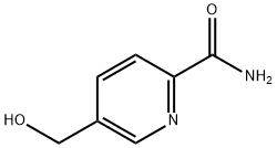 5-(Hydroxymethyl)-2-pyridinecarboxamide Struktur