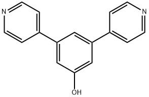 3,5-di(pyridin-4-yl)phenol Struktur