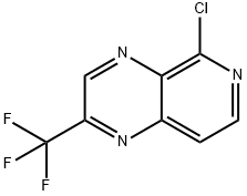 5-Chloro-2-(trifluoromethyl)pyrido[3,4-b]pyrazine Struktur