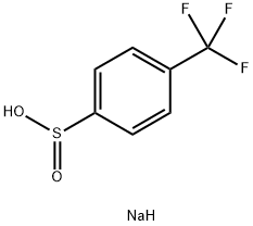 4-(Trifluoromethyl)benzenesulfinic acid sodium salt Struktur