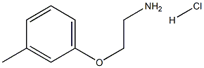 [2-(3-methylphenoxy)ethyl]amine hydrochloride Struktur