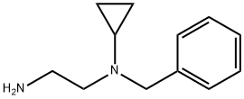 1,2-Ethanediamine,N1-cyclopropyl-N1-(phenylmethyl)- Struktur