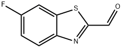 6-fluoro-1,3-benzothiazole-2-carbaldehyde Struktur