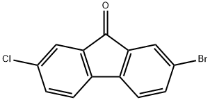 3-bromo-2-nitro-9-fluorenone Struktur