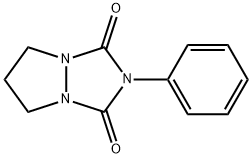 2-phenyl-6,7-dihydro-5H-pyrazolo[1,2-a][1,2,4]triazole-1,3-dione Struktur