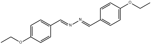 bis(4-ethoxybenzylidene)hydrazine Struktur