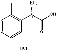 S-2-Methylphenylglycine hydrochloride Struktur