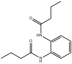 N,N'-1,2-phenylenedibutanamide Struktur