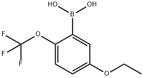 (5-ETHOXY-2-(TRIFLUOROMETHOXY)PHENYL)BORONIC ACID Struktur