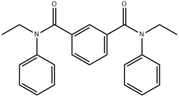 1,3-Benzenedicarboxamide, N,N'-diethyl-N,N'-diphenyl- Struktur