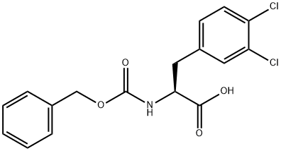 Cbz-3,4-Dichloro-DL-Phenylalanine Struktur