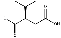 Butanedioic acid, (1-methylethyl)-, (R)- Struktur