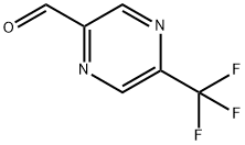 5-(trifluoromethyl)pyrazine-2-carbaldehyde Struktur