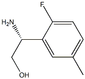 (2R)-2-AMINO-2-(2-FLUORO-5-METHYLPHENYL)ETHAN-1-OL Struktur