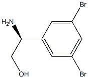 (2S)-2-AMINO-2-(3,5-DIBROMOPHENYL)ETHAN-1-OL Struktur