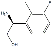 (2S)-2-AMINO-2-(3-FLUORO-2-METHYLPHENYL)ETHAN-1-OL Struktur