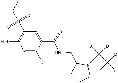 4-amino-5-ethylsulfonyl-2-methoxy-N-[[1-(1,1,2,2,2-pentadeuterioethyl)pyrrolidin-2-yl]methyl]benzamide price.