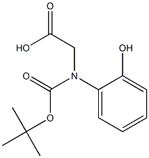 Boc-R-2-hydroxyphenylglycine Struktur