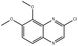 2-Chloro-7,8-dimethoxy-quinoxaline Struktur