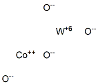 Cobalt tungsten oxide Struktur