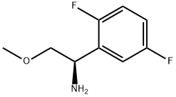 (1R)-1-(2,5-DIFLUOROPHENYL)-2-METHOXYETHAN-1-AMINE Struktur