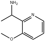 1-(3-methoxypyridin-2-yl)ethan-1-amine Struktur