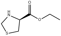 S-4-Thiazolidinecarboxylic acid ethyl ester Struktur