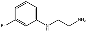 1,2-Ethanediamine, N-(3-bromophenyl)- Struktur