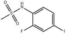 N-(2-fluoro-4-iodophenyl)methanesulfonamide Struktur