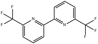 6,6-Bis-trifluoromethyl-[2,2]bipyridinyl Struktur