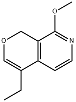 4-ethyl-8-methoxy-1H-pyrano[3,4-c]pyridine Struktur