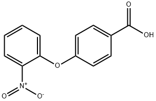 4-(2-NITROPHENOXY)BENZOIC ACID Struktur