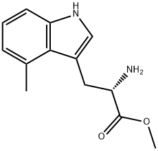 DL-4-methylTryptophan methyl ester Struktur