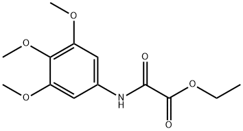 ethyl oxo[(3,4,5-trimethoxyphenyl)amino]acetate Struktur