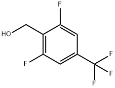 2,6-Difluoro-4-(trifluoromethyl)benzyl alcohol Struktur