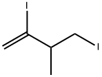 2-iodo-3-(iodomethyl)but-1-ene Struktur