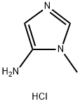 1-Methyl-1H-imidazol-5-amine dihydrochloride Struktur