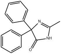 2-Methyl-5,5-diphenyl-3,5-dihydro-imidazol-4-one Struktur